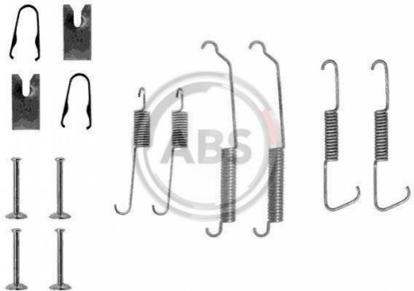 Ремкомплект тормозных колодок A.B.S. 0773Q
