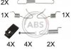 Комплект монтажный барабанных тормозов зад RAV 4/QASHQAI 06-170х32 A.B.S. 0898Q (фото 1)