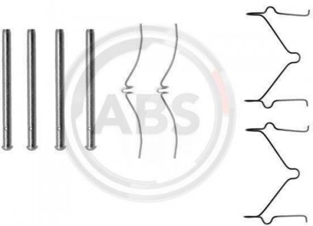 Ремкомплект тормозных колодок A.B.S. 1124Q