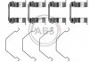 Ремкомплект тормозных колодок A.B.S. 1158Q (фото 1)