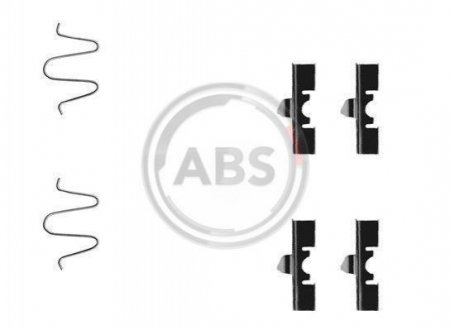 Ремкомплект тормозных колодок A.B.S. 1170Q
