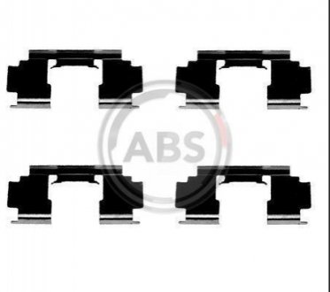 Ремкомплект тормозных колодок A.B.S. 1276Q (фото 1)