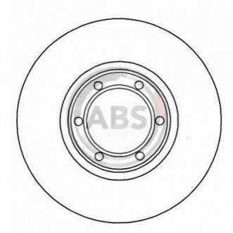 Тормозной диск TRAFIC A.B.S. 15106 (фото 1)
