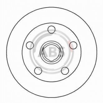 Тормозные диски A.B.S. 16329