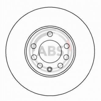 Тормозные диски A.B.S. 16486 (фото 1)