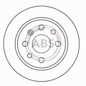 Гальмівні диски A.B.S. 16488