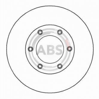 Гальмівні диски A.B.S. 17015 (фото 1)