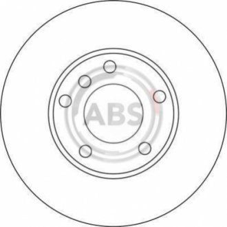 Тормозной диск пер. E39 96-04 A.B.S. 17335 (фото 1)