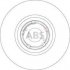 Тормозной диск пер. Avensis 03-08 A.B.S. 17511 (фото 2)