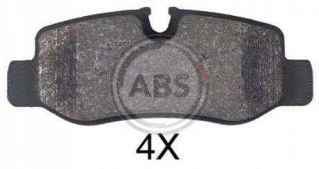 Тормозные колодки дисковые A.B.S. 35056