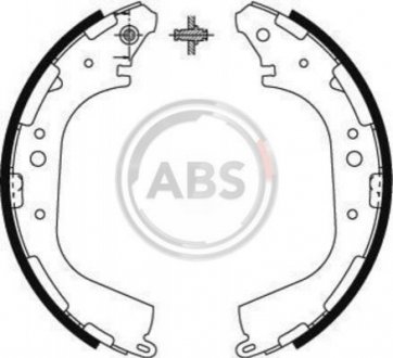 Гальмівні колодки барабанні A.B.S. 8938