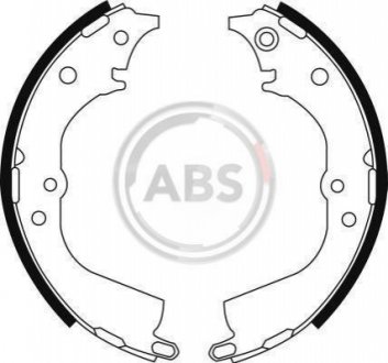 Тормозные колодки барабанные A.B.S. 8944