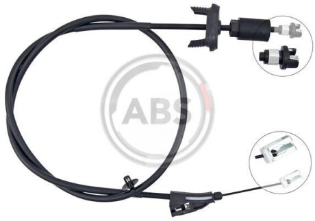 Фото трос ручного гальма CITROEN C4 GRAND PICASSO I (2006-) (ABS) A.B.S. К19961 Трос ручного гальма CITROEN C4 GRAND PICASSO I (2006-) (ABS) A.B.S. К19961