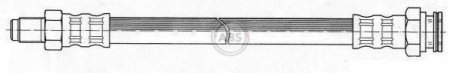 Шланг тормозной (выр-во ABS) A.B.S. SL 3713