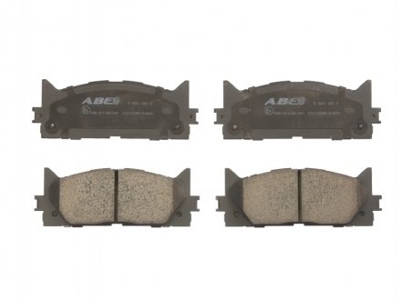 Колодки гальмівні дискові передні ABE C12120ABE (фото 1)