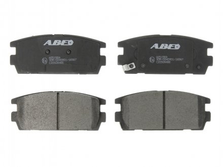 Тормозные колодки, дисковые. ABE C20506ABE (фото 1)