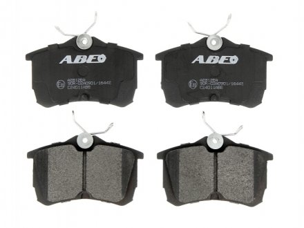 Тормозные колодки, дисковые. ABE C24011ABE (фото 1)