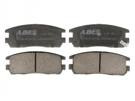 Гальмівні колодки, дискові. ABE C29001ABE (фото 1)