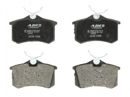 Гальмівні колодки, дискові. ABE C2W002ABE (фото 1)