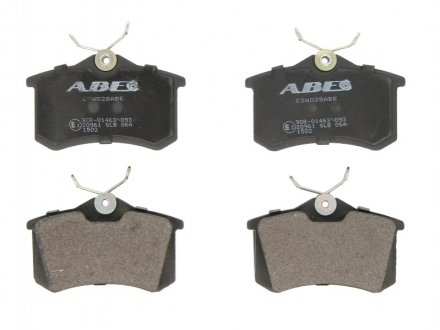 Тормозные колодки, дисковые. ABE C2W028ABE