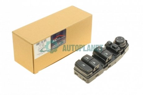 Кнопка склопідіймача (L) BMW X5 (F15/F85)/X6 (F16/F86) 13-19 (блок) AIC 58858