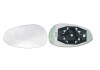 Скло дзеркала (з підігрівом) Fiat Punto 05-/500 07- (L) (опук.) ALKAR 6411547 (фото 1)