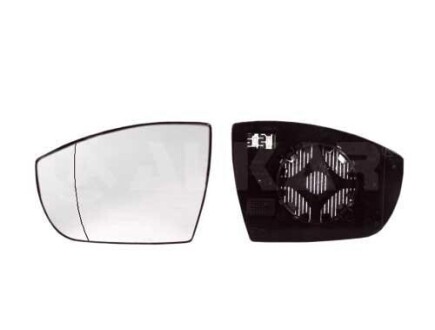 Скло дзеркала (з підігрівом) Ford Galaxy 06-15 (R) ALKAR 6412134