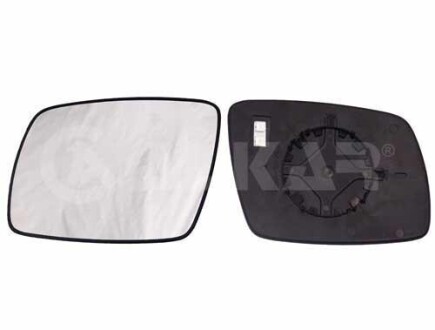 Скло дзеркала (з підігрівом) Fiat Freemont 11-/Dodge Journey 08- (L) (опукл.) ALKAR 6431050