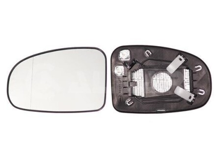 Скло дзеркала (з підігрівом) Toyota Avensis 08- (L) (опукл.) ALKAR 6471257