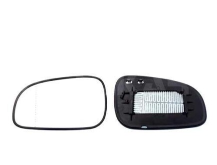 Скло дзеркала (з підігрівом) Volvo S60/S80/V70 98-10 (L) ALKAR 6471597