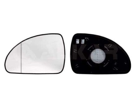 Скло дзеркала (з підігрівом) Kia Ceed 06-12 (L) ALKAR 6471638