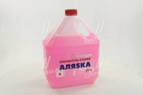Омыватель стекла зимний АЛЯSКА Ягодный -20С 5л АЛЯSKA 5360 (фото 1)