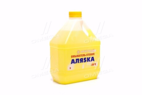 Омыватель стекла зимний АЛЯSКА Фруктовый -20С 3л АЛЯSKA 5364 (фото 1)
