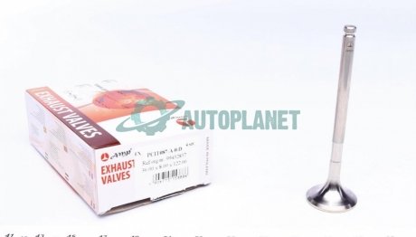 Клапан (випуск) Fiat Ducato 2.8HDI 98- (36x8x122) (вальцювання) AMP PCIT087-A-0-D