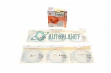 Кольца поршневые Daewoo Lanos 1.5 8V 93-99 (76.50mm/STD) (1.5x1.5x3.0) (к-кт 4 цилиндра) AMP PR-DAE-47-3548-000-SET