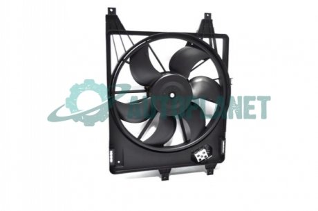 Вентилятор охлаждения радиатора 1,4/1,6 с/конд Renault Logan, Sandero ASAM 30445 (фото 1)