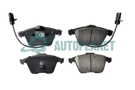 Гальмівні колодки дискові перед, Audi A4 1.6-3.2FSi/A6 III/A6 Quattro III 4.2 04- /T-5 ASAM 71784