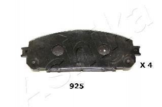 Колодки тормозные перед. Jeep Cherokee 2.0-3.2 13- ASHIKA 50-09-925