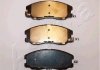 Колодка тормозов. CHEVROLET CAPTIVA (выр-во) ASHIKA 50-0W-W10 (фото 1)