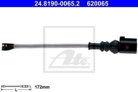 Датчик зносу гальмівних колодок (передніх) VW Passat 14-/ Audi A3 13- ATE 24819000652