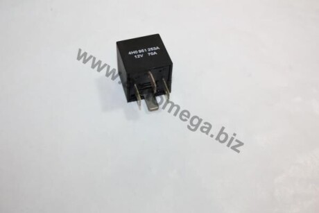 Реле багатофункціональне 12V 40A 4pin AUTOMEGA 150025710