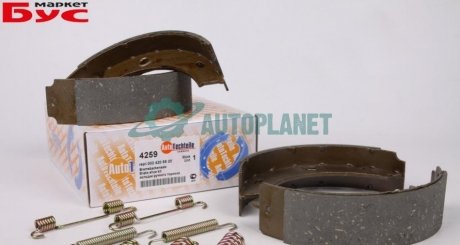 Колодки ручника MB Sprinter 408-416 (170x40) (з пружинками) AUTOTECHTEILE 100 4259