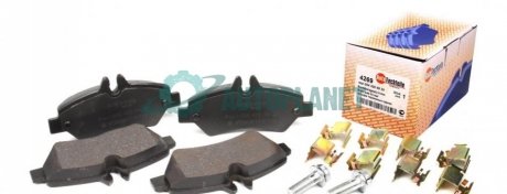Колодки гальмівні (задні) MB Sprinter 209-319 CDI/VW Crafter 30-35 06- AUTOTECHTEILE 100 4269