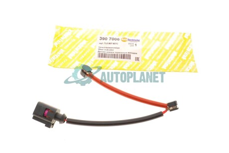 Датчик износа тормозных колодок (задних) Audi Q7/Porsche Cayenne 3.0-6.0TDI 03-15 (L=252mm) AUTOTECHTEILE 390 7006