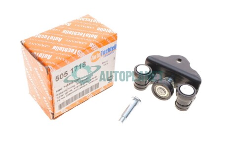 Ролик зсувних дверей AUTOTECHTEILE 505 1718
