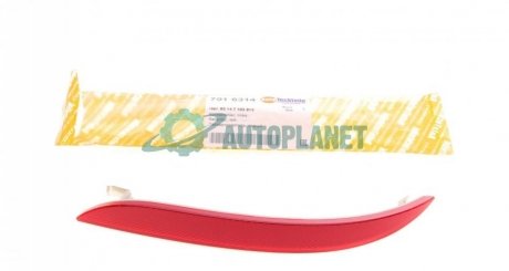 Отражатель бампера (заднего) BMW 5 (E60) 07-09 (L) AUTOTECHTEILE 701 6314