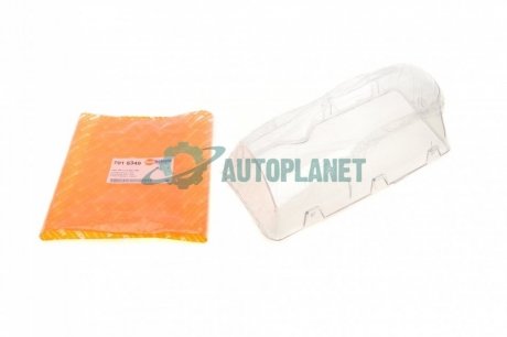 Скло фари BMW 3 (E46) 98-01 (L) AUTOTECHTEILE 701 6349