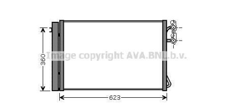 Радіатор кодиціонера CLEVER FIT AVA COOLING BWA5295D