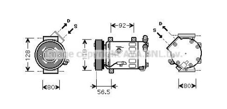 Компресор кондицiонера CLEVER FIT AVA COOLING CNAK242