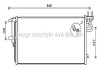 Радіатор кодиціонера CLEVER FIT AVA COOLING FD5617D (фото 1)